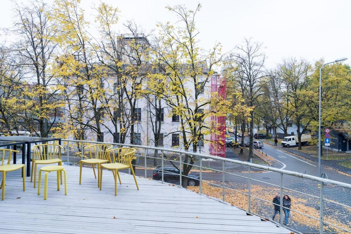 Bright&cozy Flat With Terrace Appartement Riga